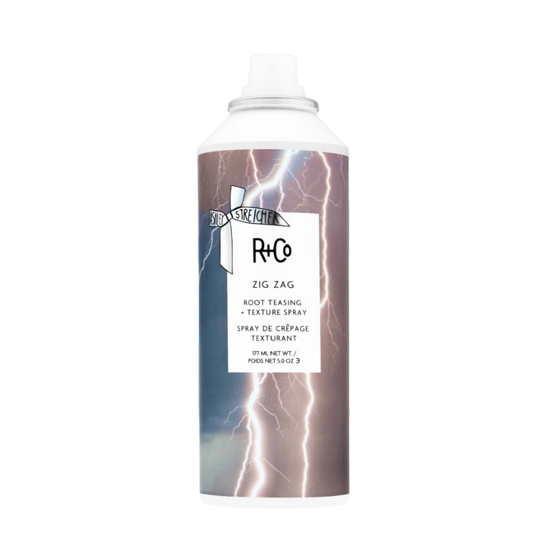 R+Co Zig Zag Root Teasing Texture Spray | Root Volume + Tease Grip