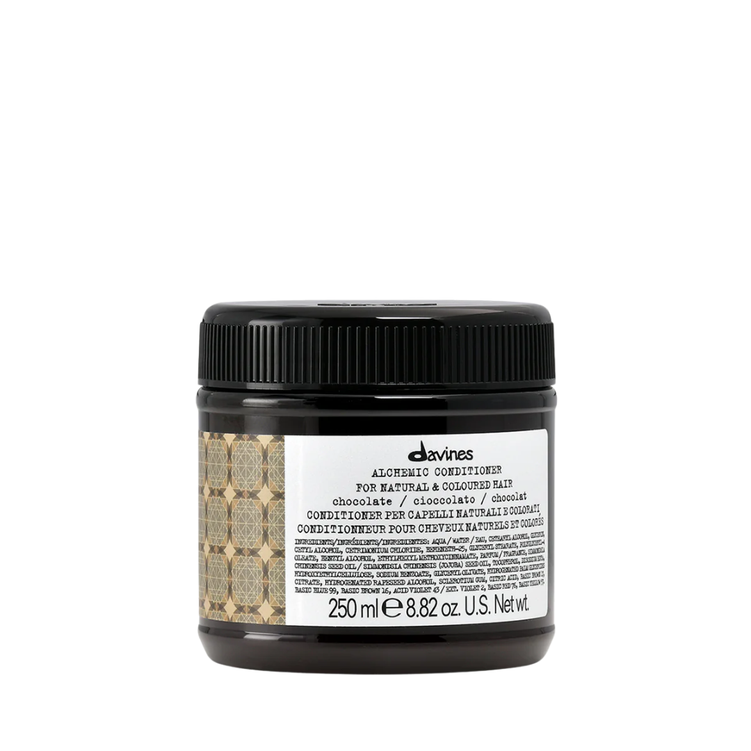 ALCHEMIC Chocolate Conditioner | Color-Depositing Care for Dark Brown & Black Hair