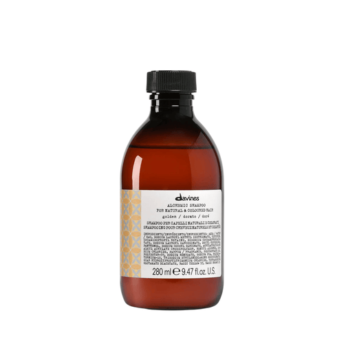 Davines ALCHEMIC Golden Shampoo | Colour-Enhancing Shampoo for Golden-Blonde to Honey-Blonde Hair