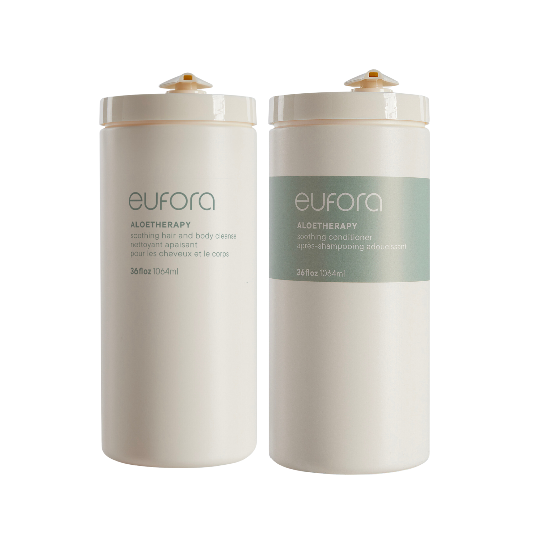 Soothing Hair and Body Cleanse+ Conditioner Pro Size Duo -Eufora