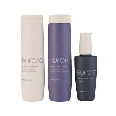 Eufora BODIFYING Shampoing + Après-shampoing + ElixirONE 