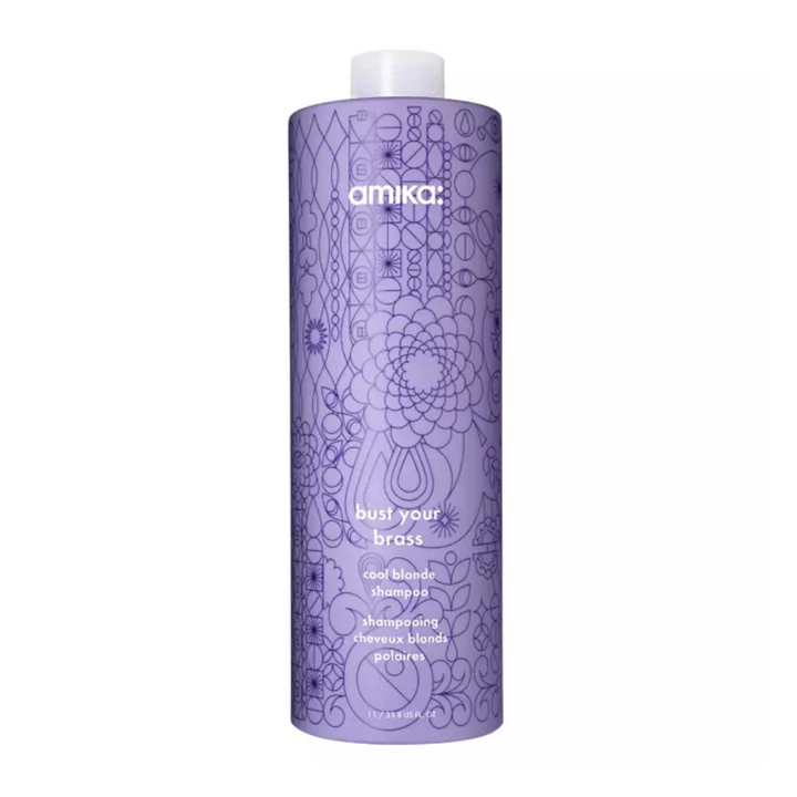 Amika Bust Your Brass Cool Blonde Repair Shampoo