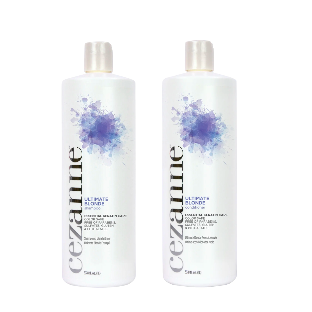 Cezanne ULTIMATE BLONDE Shampoo+ Conditioner Pro Duo