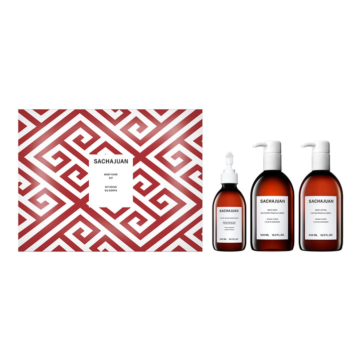 SACHAJUAN Body Care Kit –Ginger Flower Duo + Fresh Lavender Lotion