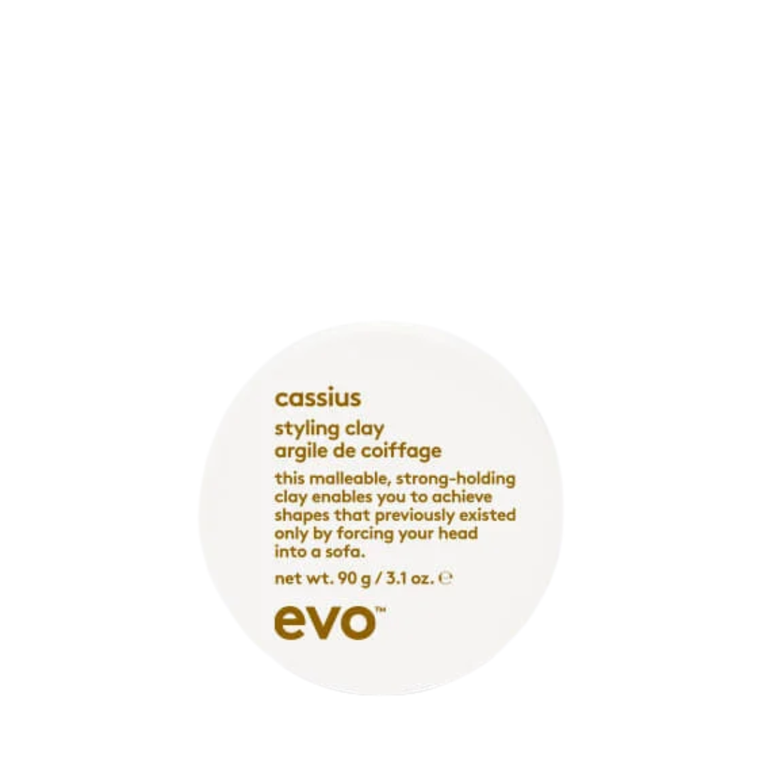 EVO Cassius Styling Clay | Matte Definition + High Hold for Short Hair