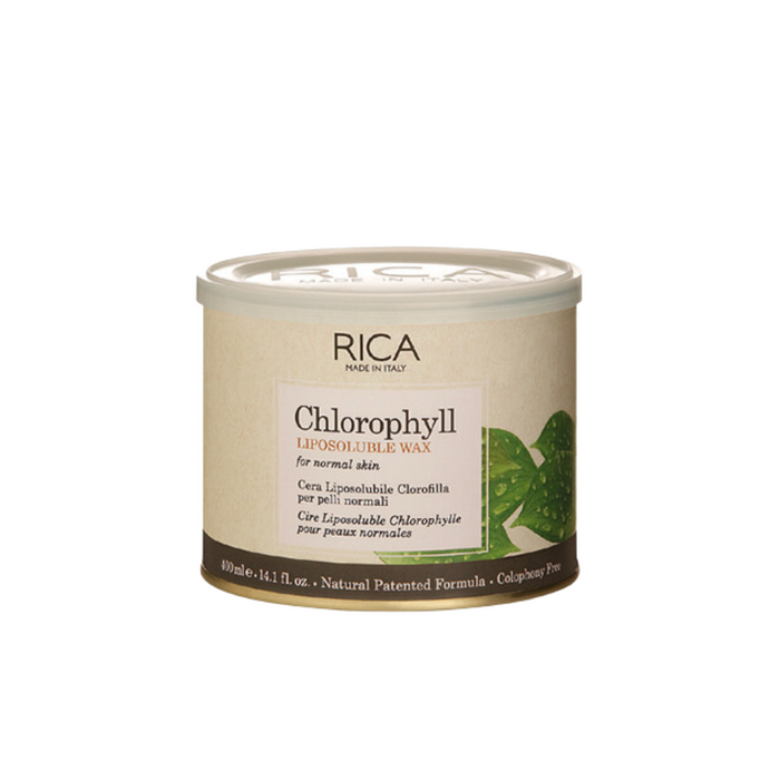 Rica Chlorophyll Liposoluble Wax - Fragrance-Free Pliable Strip Wax