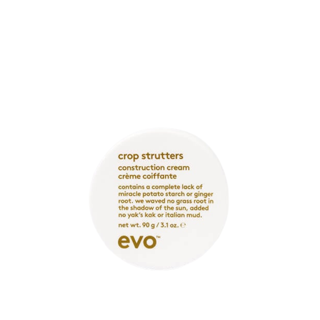EVO Crop Strutters Construction Cream | Firm Hold + Natural Finish for Short Styles