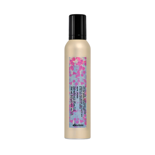 Davines This Is A Curl Moisturizing Mousse | Defining Curl Mousse for Wavy & Curly Hair