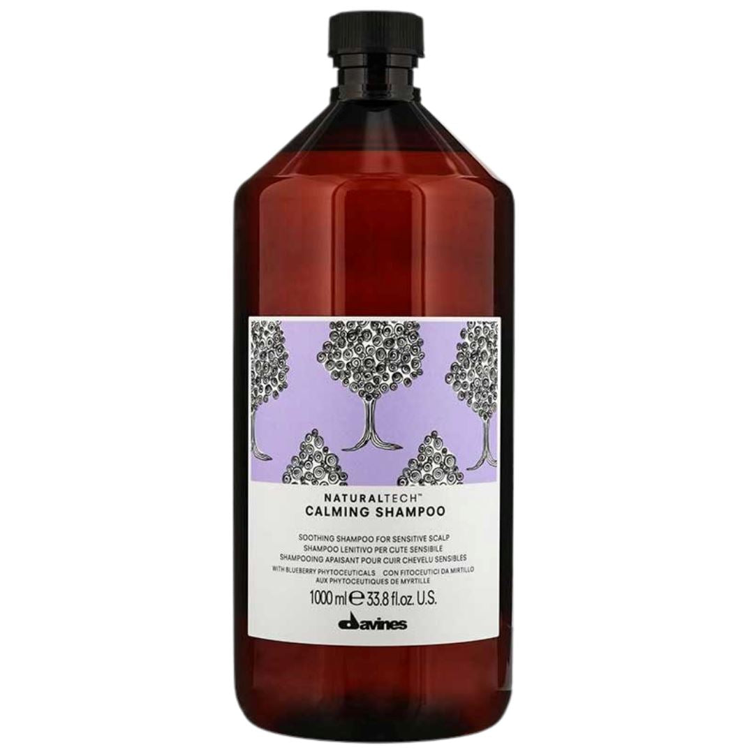Davines CALMING Shampoo | Gentle Cleanse for Sensitive, Easily Irritated Scalps