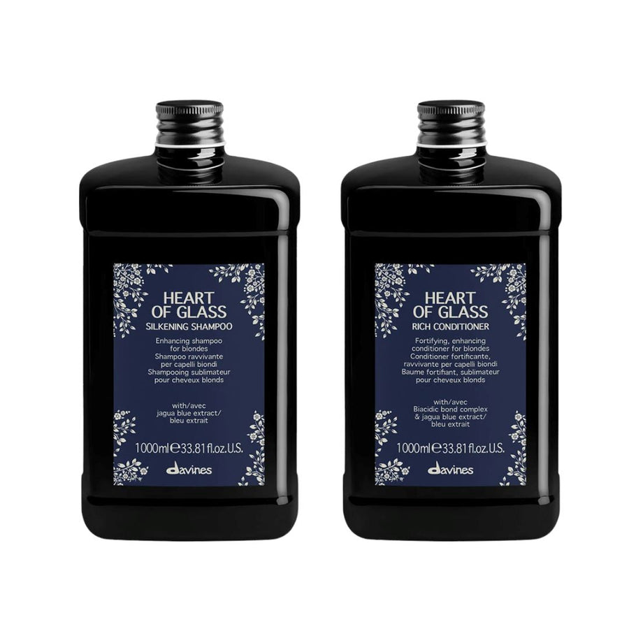 Davines Heart of Glass Sickening Shampoo and Rich Conditioner Duo