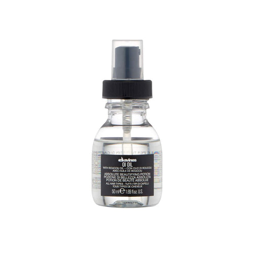 Davines OI Oil | Roucou Oil Finishing Oil for Shine, Frizz Control and Heat Protection