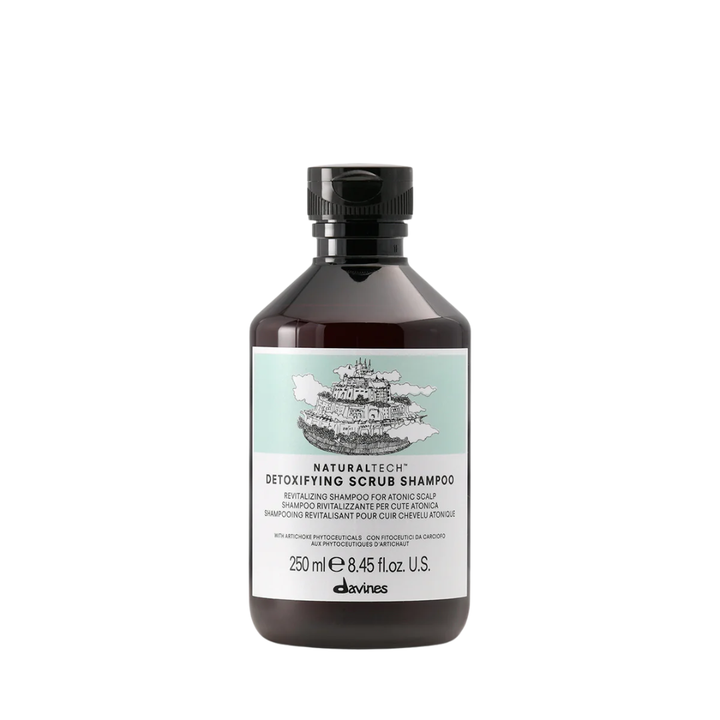Davines DETOXIFYING Scrub Shampoo | Scalp Exfoliation & Deep Clean