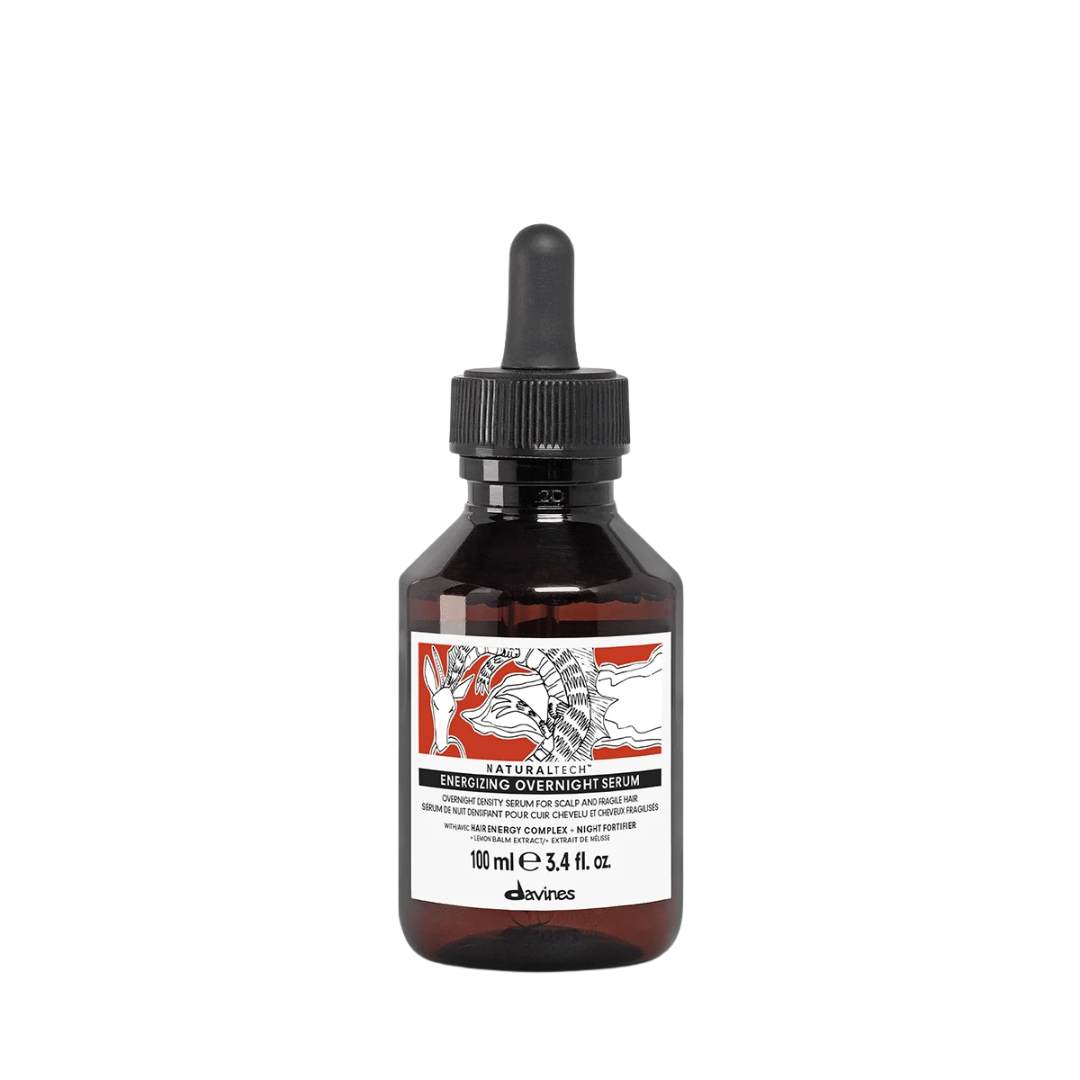 Davines ENERGIZING Overnight Serum | Nighttime Anti-Breakage Scalp &amp; Hair Treatment