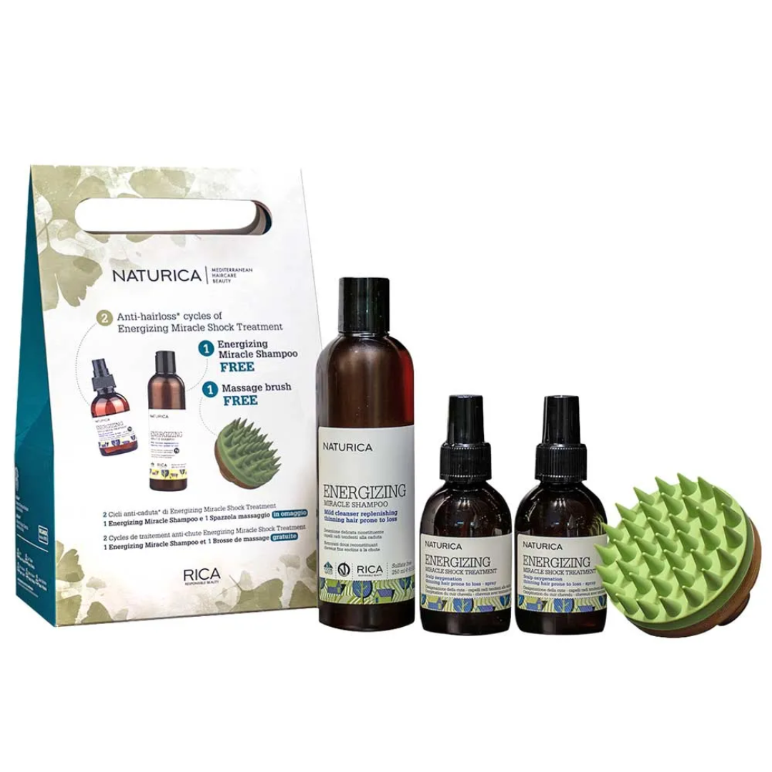 Rica Naturica Energizing Miracle Kit | Scalp Revitalizing Routine