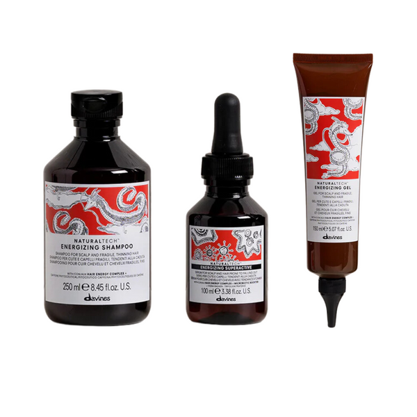 Davines ENERGIZING Bundle | Scalp + Thinning Hair Routine