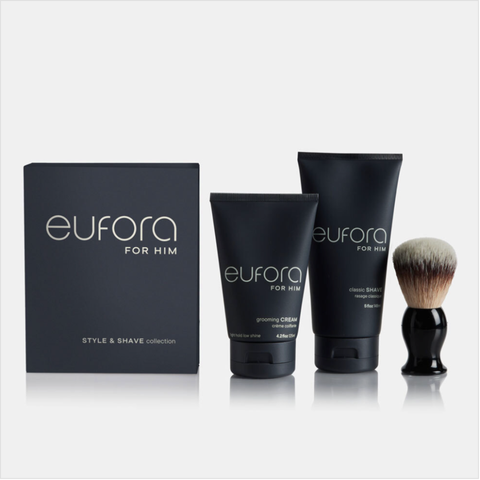 Eufora for Him Style &Shave Ritual | Refined Grooming. Effortless Style.