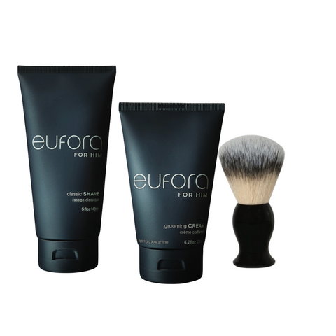 Eufora for Him Style &Shave Ritual | Refined Grooming. Effortless Style.
