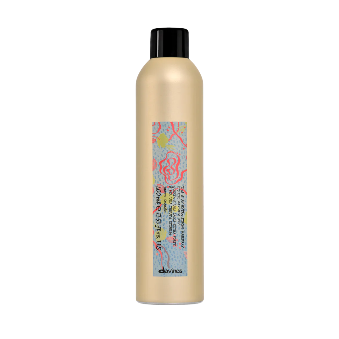 Davines This Is An Extra Strong Hairspray | Long-Lasting, Humidity-Resistant Hold