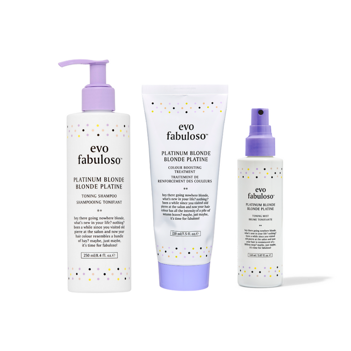 EVO Fabuloso Best of Blonde Trio - Platinum Blonde Toning System