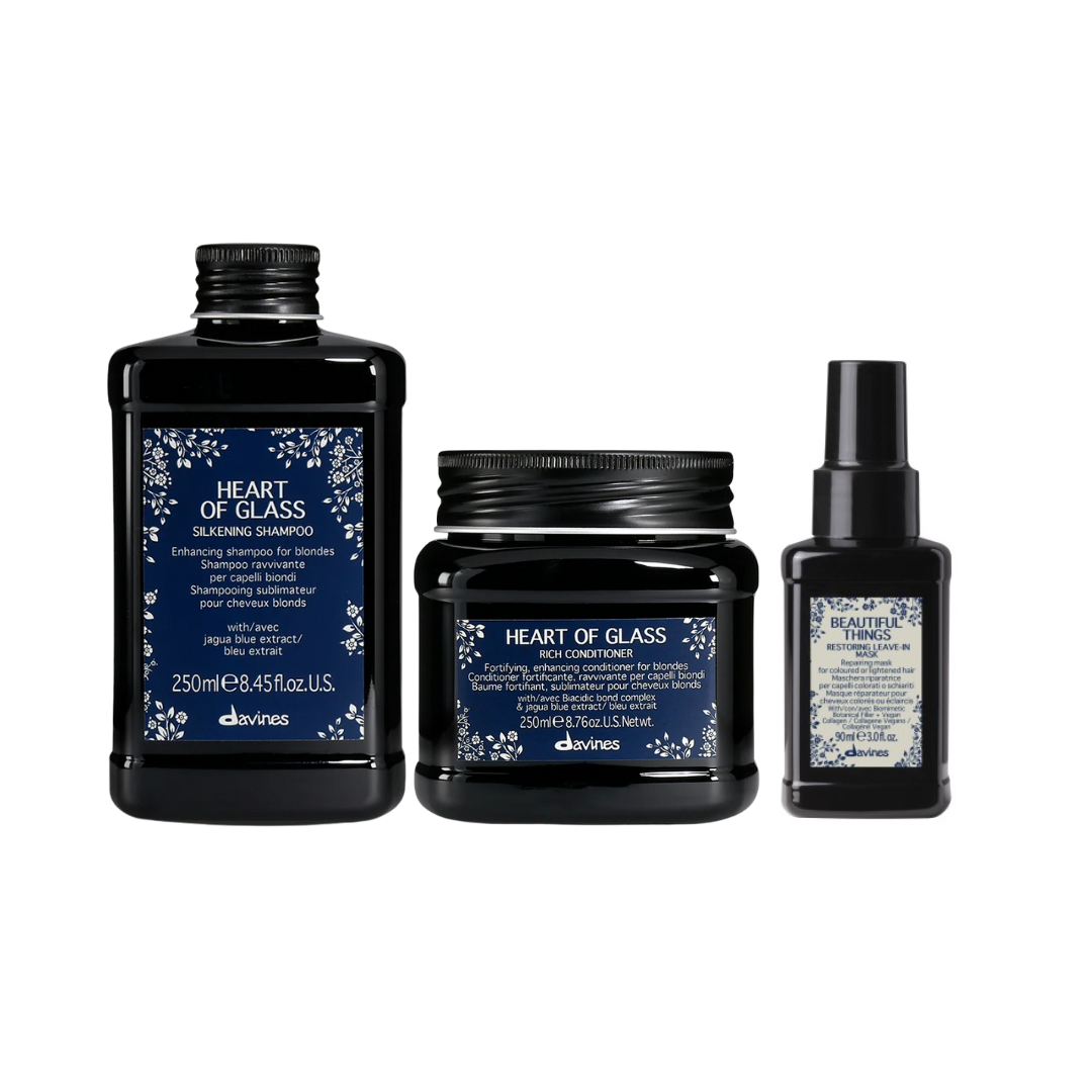 Davines for Blonde – Brightening Care Set