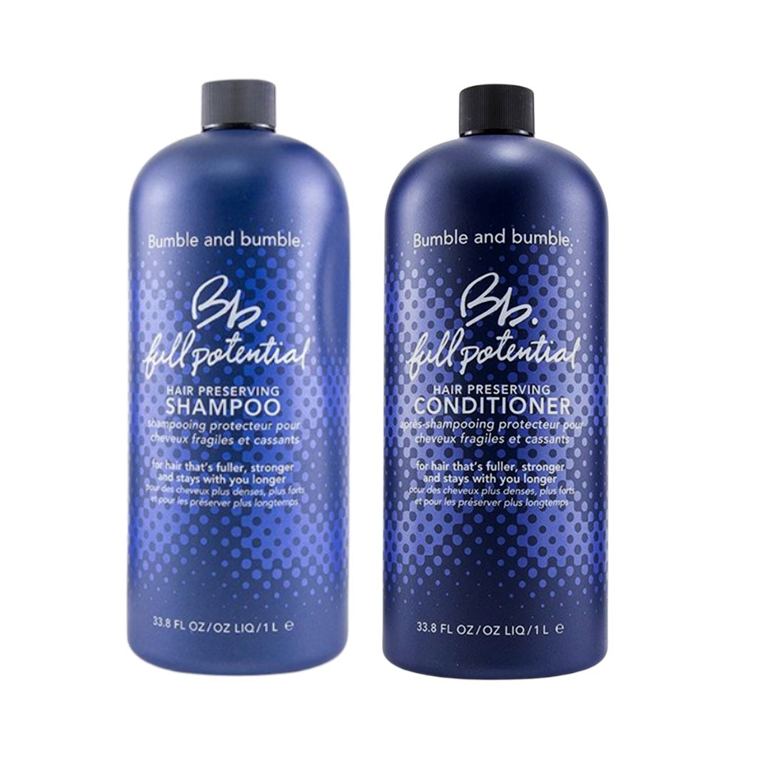 Duo Pro Shampooing + Après-Shampoing Full Potential - Bumble and Bumble