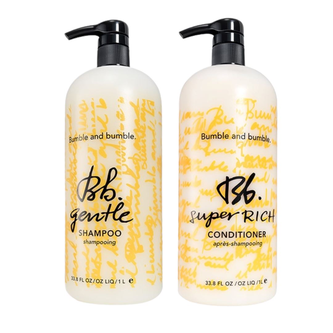 Gentle Shampoo + Super Rich Conditioner Pro Duo -Bumble and Bumble