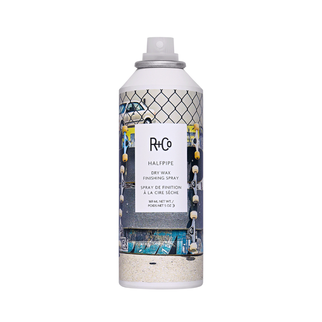 R+Co Halfpipe Dry Wax Finishing Spray | Lightweight Wax Texture Without Heaviness