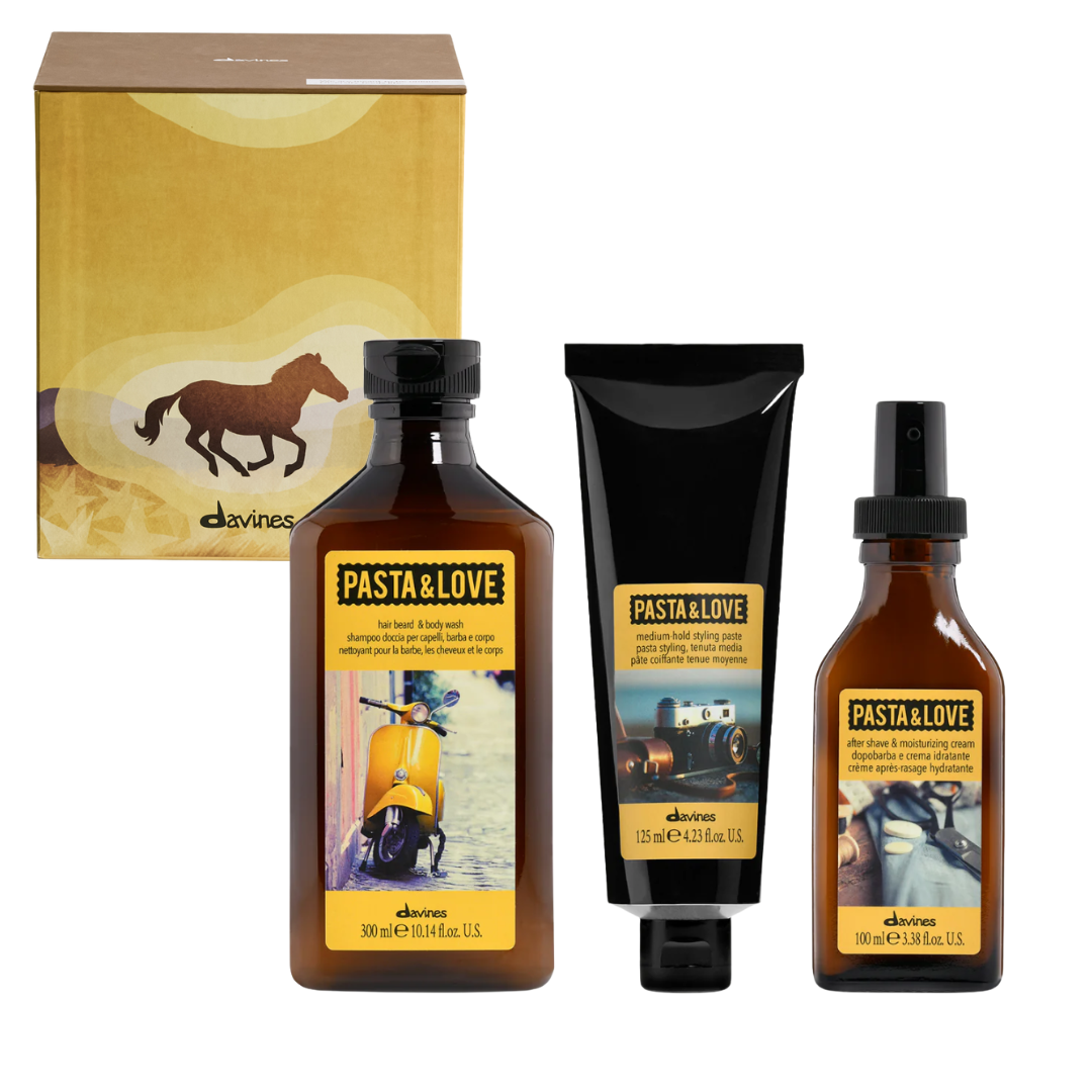 Pasta & Love Elevated Grooming Kit – Italian Men’s Care | Davines