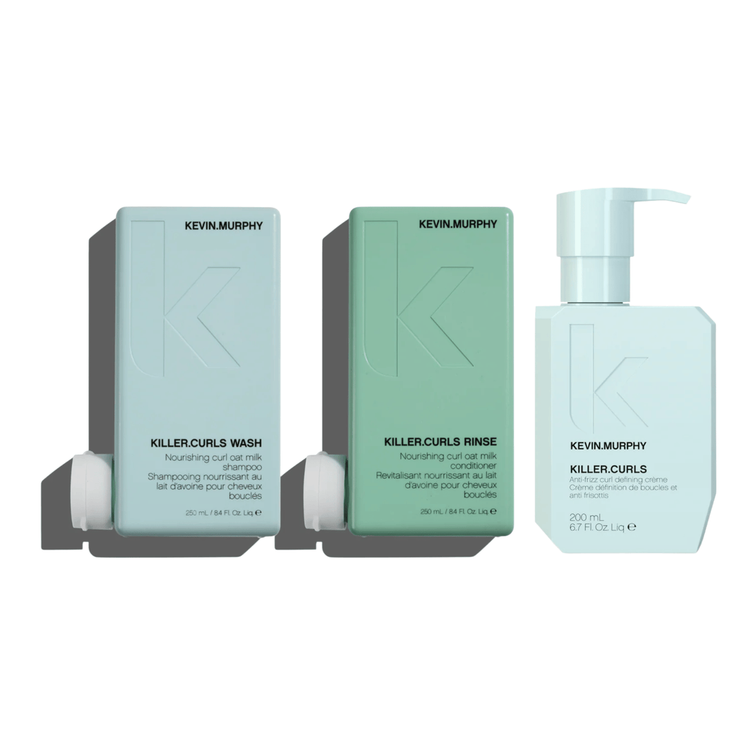 Kevin Murphy CAPTIVATING CURLS Trio | Curl Wash, Rinse + Killer Curls Cream