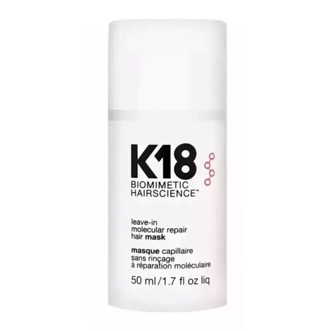 K18 Leave-In Molecular Repair Hair Mask | 4-Minute Damage Repair available at Moda Salon