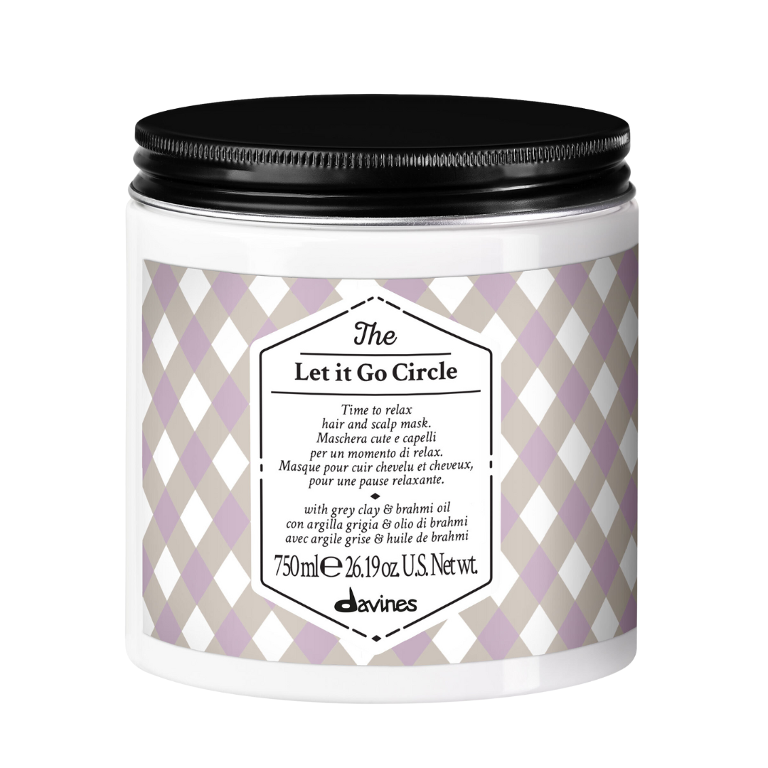 Davines The Let It Go Circle | Relaxing Moisturising Mask for Hair & Scalp