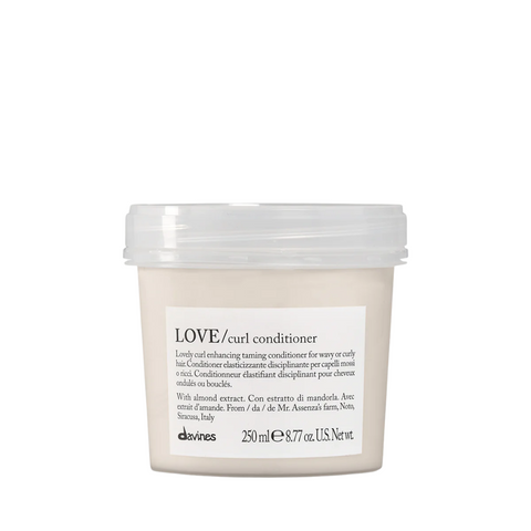 Davines LOVE Curl Conditioner | Lightweight Nourishment & Elasticity for Waves & Curls