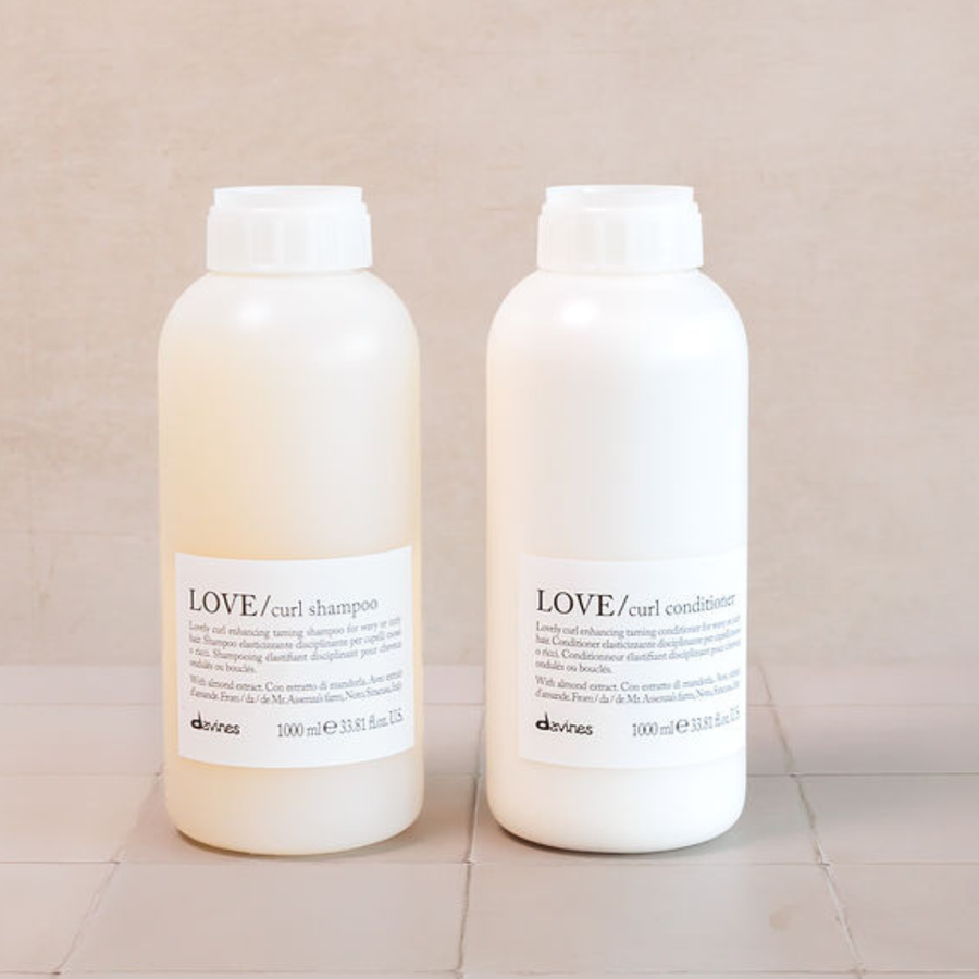 Davines Love Curl Shampoo & Conditioner 1000ml | Hydrating Duo for Curly Hair