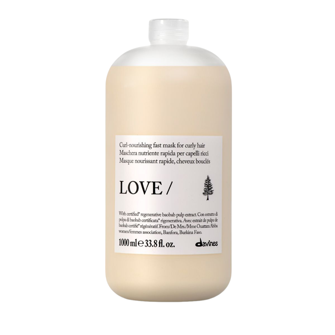 Davines LOVE CURL Essential Haircare Mask | Curl-Nourishing Treatment Mask for Wavy and Curly Hair