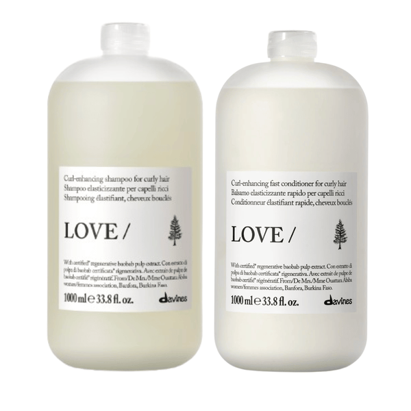 Davines LOVE CURL Shampoo + Conditioner 1000ml Pro Duo