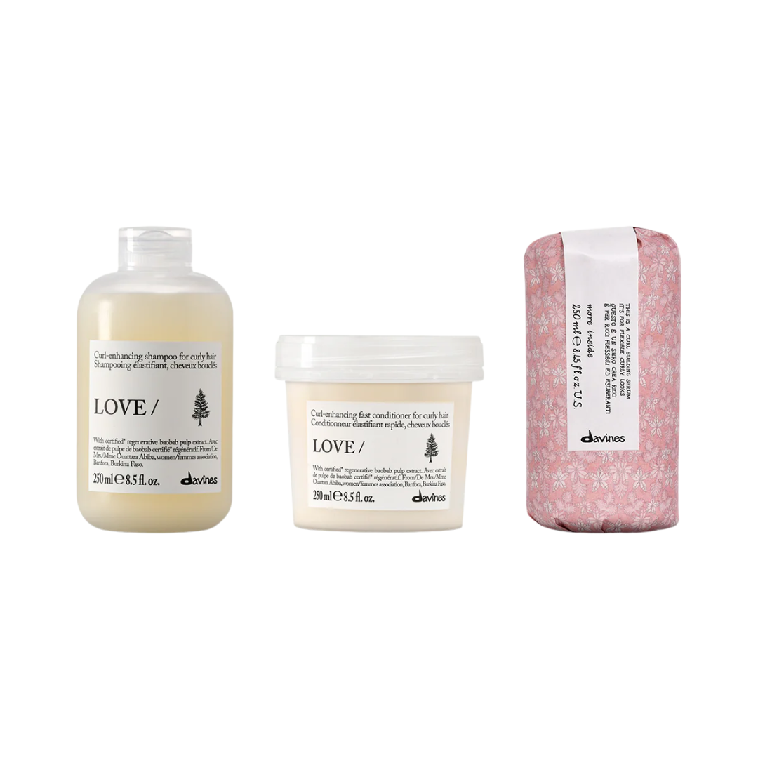 Coffret cadeau DAVINES LOVE CURL + Sérum de renforcement des boucles