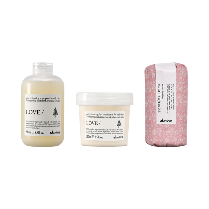 Coffret cadeau DAVINES LOVE CURL + Sérum de renforcement des boucles