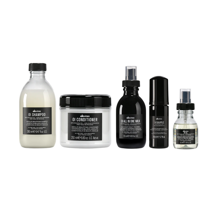 Davines OI Complete Care Set | Full Roucou OI Oil Hair Ritual