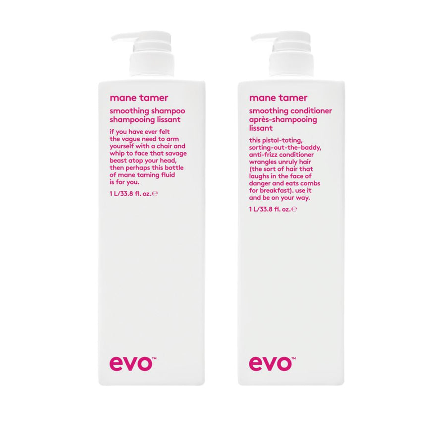 Mane Tamer Shampoo +Mane Tamer Conditioner Duo -Evo