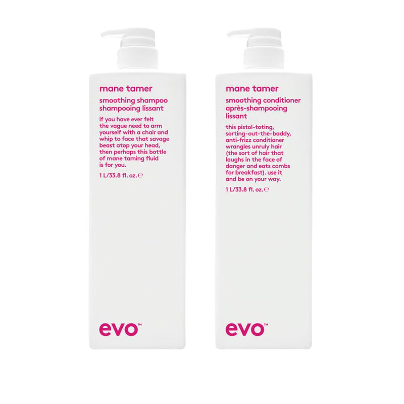 Mane Tamer Shampoo +Mane Tamer Conditioner Duo -Evo