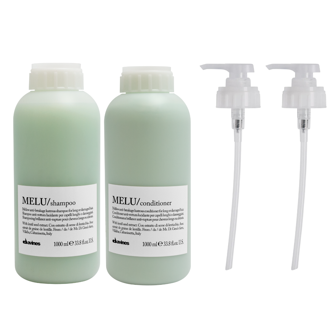Davines MELU Shampoo & Conditioner 1L Pro Duo | Two Formulations Available