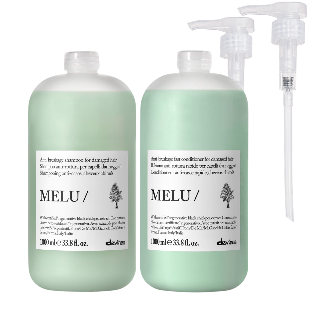 Davines MELU Shampoo &amp; Conditioner 1L Pro Duo | Two Formulations Available