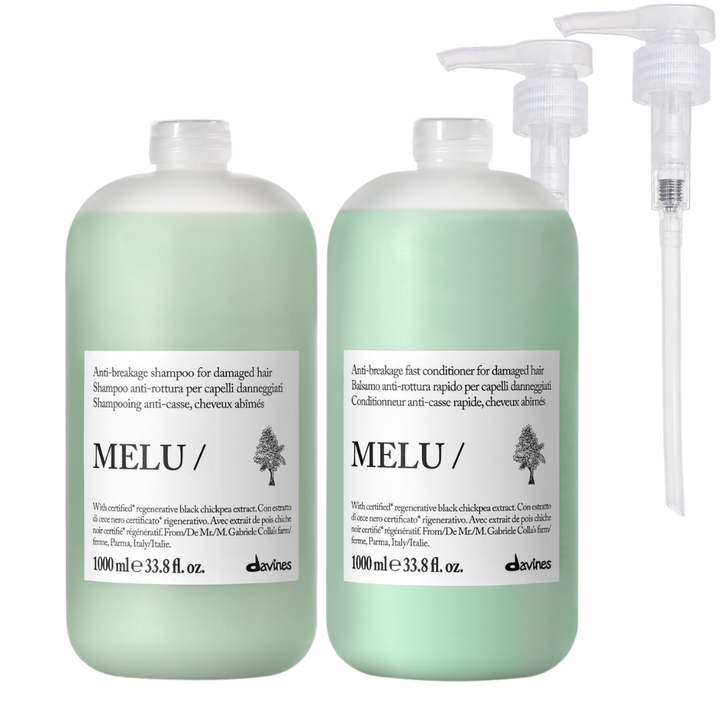 Davines MELU Shampoo &amp; Conditioner 1L Pro Duo | Two Formulations Available