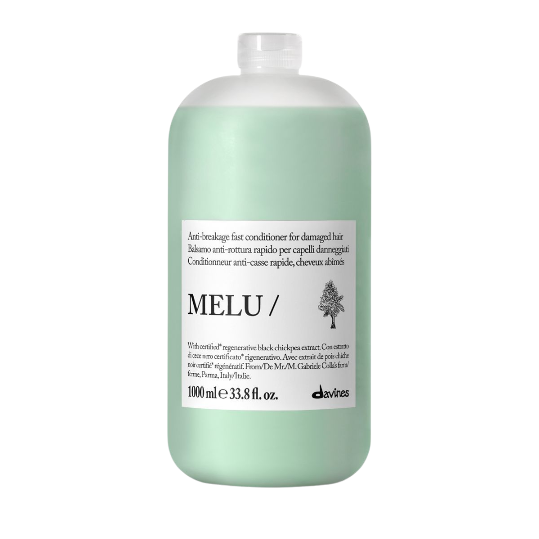 Davines MELU Essential Haircare Conditioner | Anti-Breakage Conditioner for Long and Fragile Hair