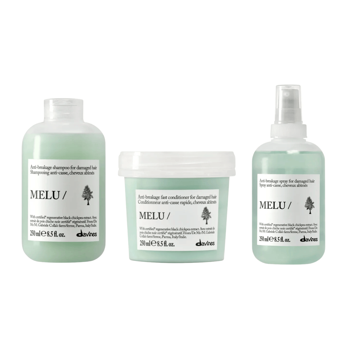Davines MELU SET | Anti-Breakage Routine for Hair Prone to Breakage