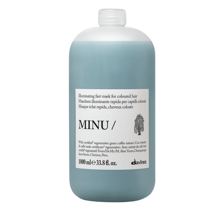 Davines MINU Essential Haircare Mask | Illuminating Colour-Protective Treatment Mask for Colour-Treated Hair