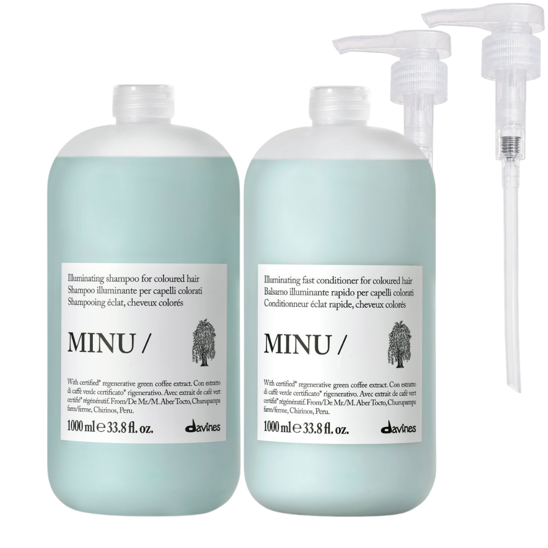 Davines MINU Shampoo &amp; Conditioner 1000ml | Two Formulations Available