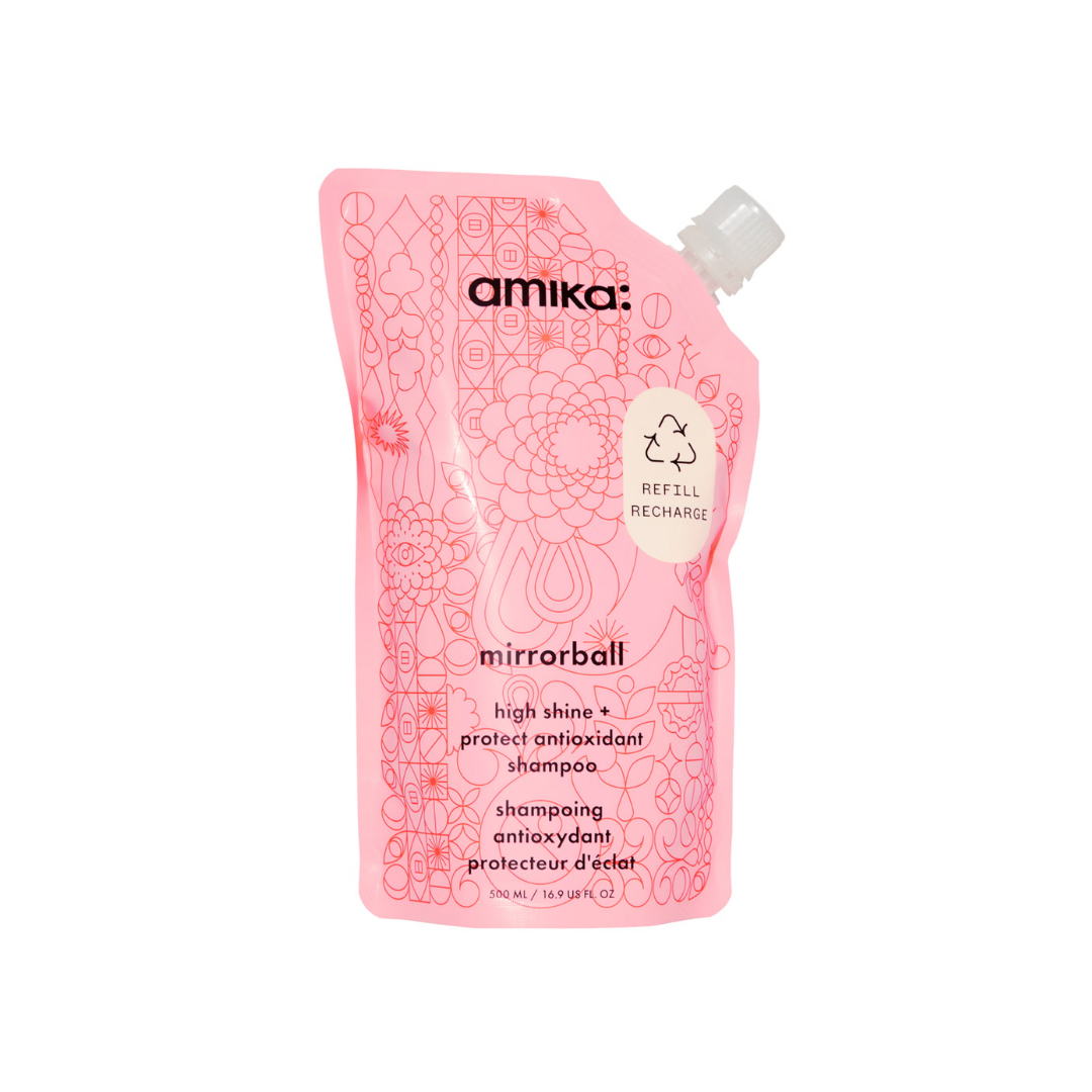 Amika Mirrorball High Shine Shampoo | Shine + Colour Protection at Moda Salon