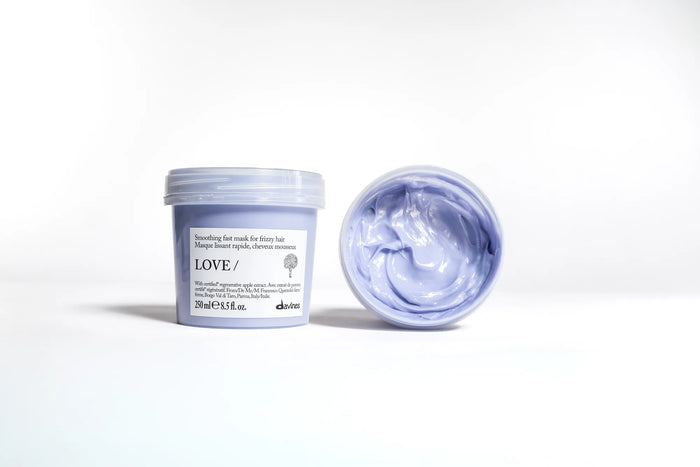 Moda Salon Davines LOVE smoothing conditioner jar, open