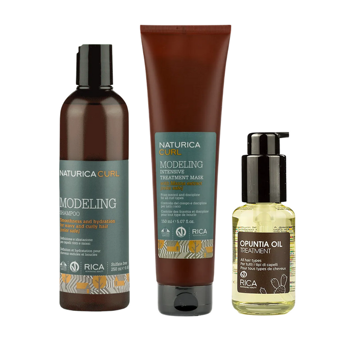 Naturica Modeling Curl + Opuntia Oil Gift Set